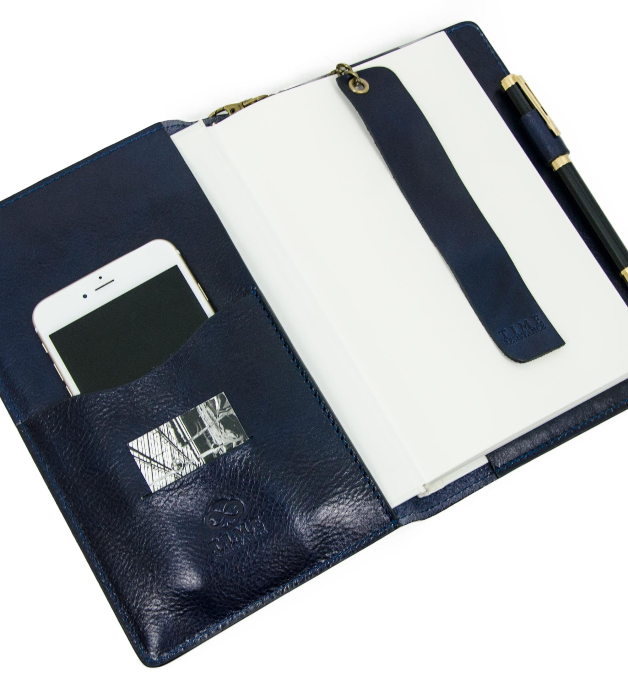 Womens Leather Journal with Refillable A5 Notepad - The Diary of a Nobody