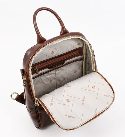 Sac à dos en cuir convertible pour femme - Regeneration