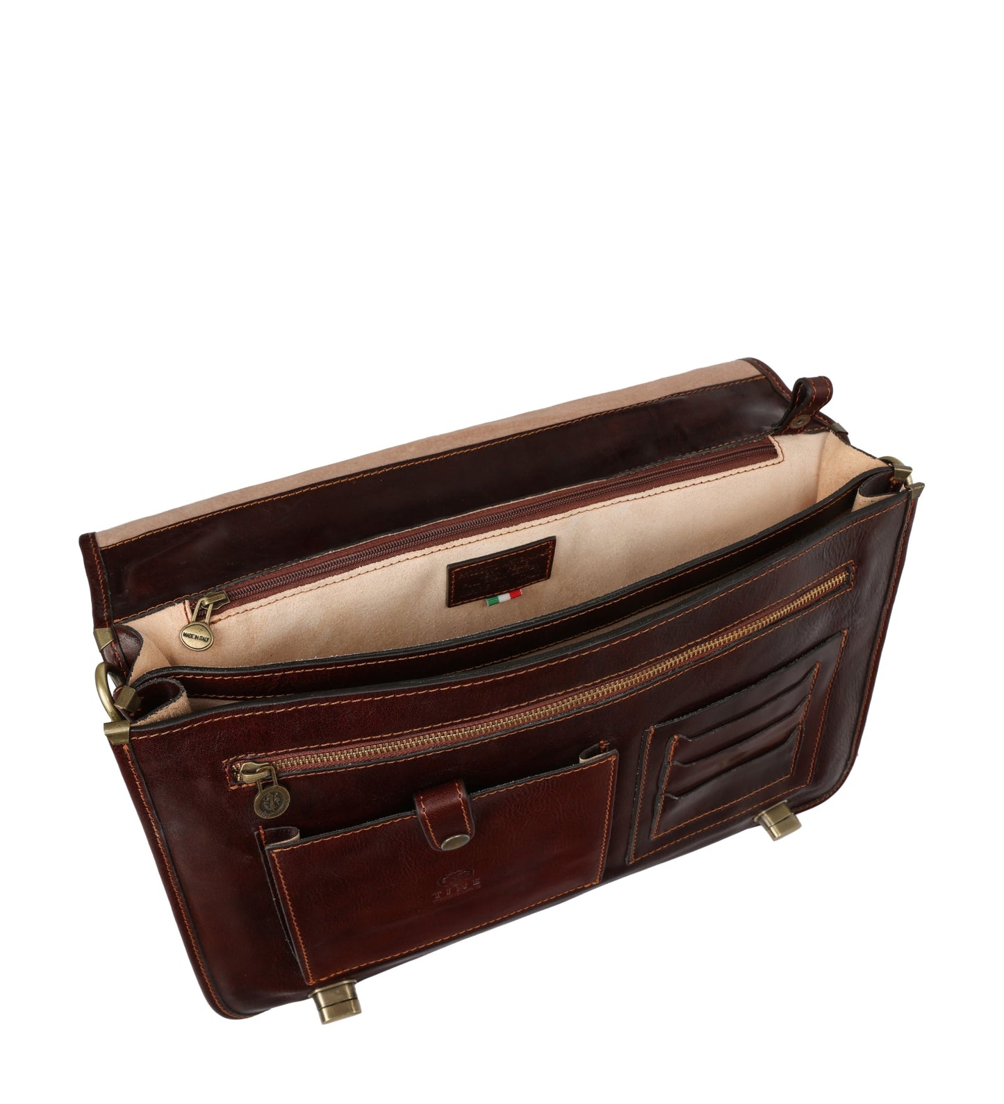 Sacoche en cuir pour ordinateur portable - Illusions