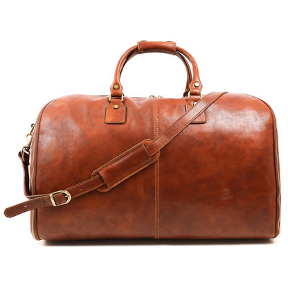 Leather Garment Bag, Duffel Bag - Paradise Lost Duffel Bag Time Resistance   