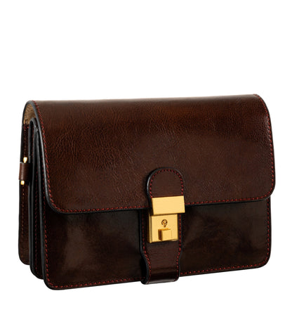 Pochette en cuir - Le Faucon maltais