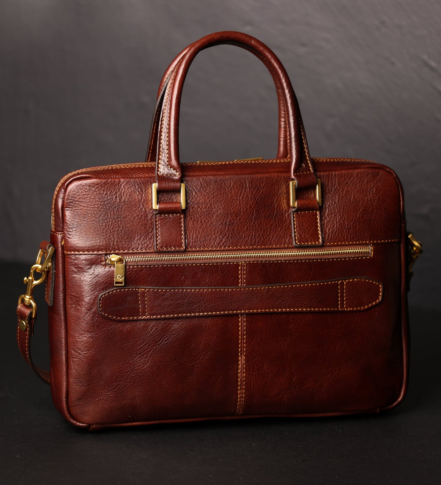 Sacoche en cuir pour ordinateur portable - Orlando