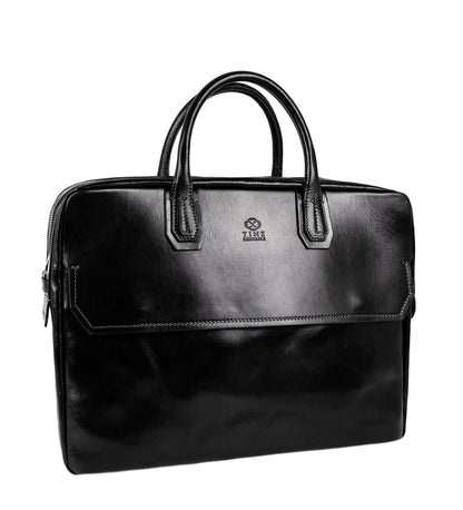 Grand sacoche en cuir pour ordinateur portable - Nostromo