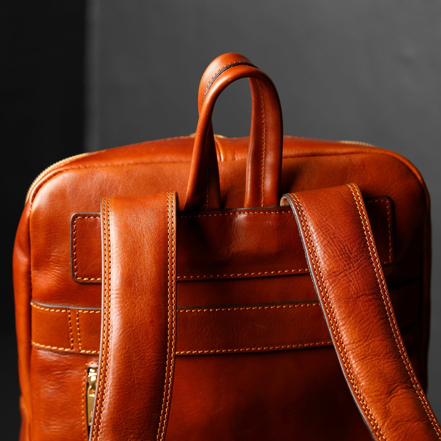 Large Leather Backpack for Men - The Divine Comedy