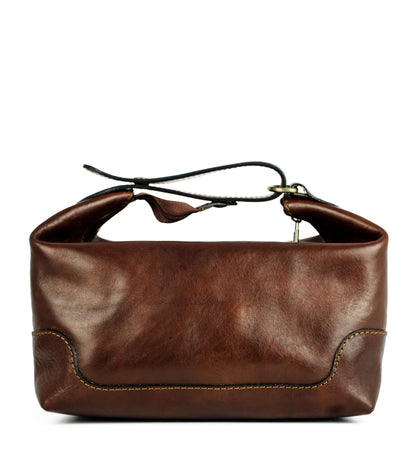 Trousse de toilette en cuir - Autumn Leaves