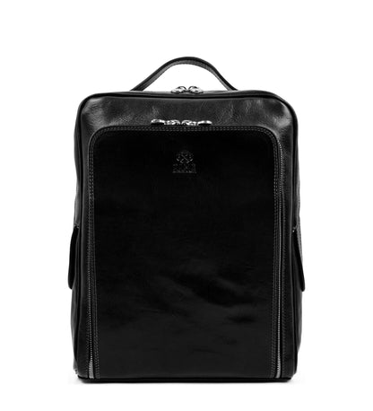 Womens Leather Backpack - The Sun Also Rises