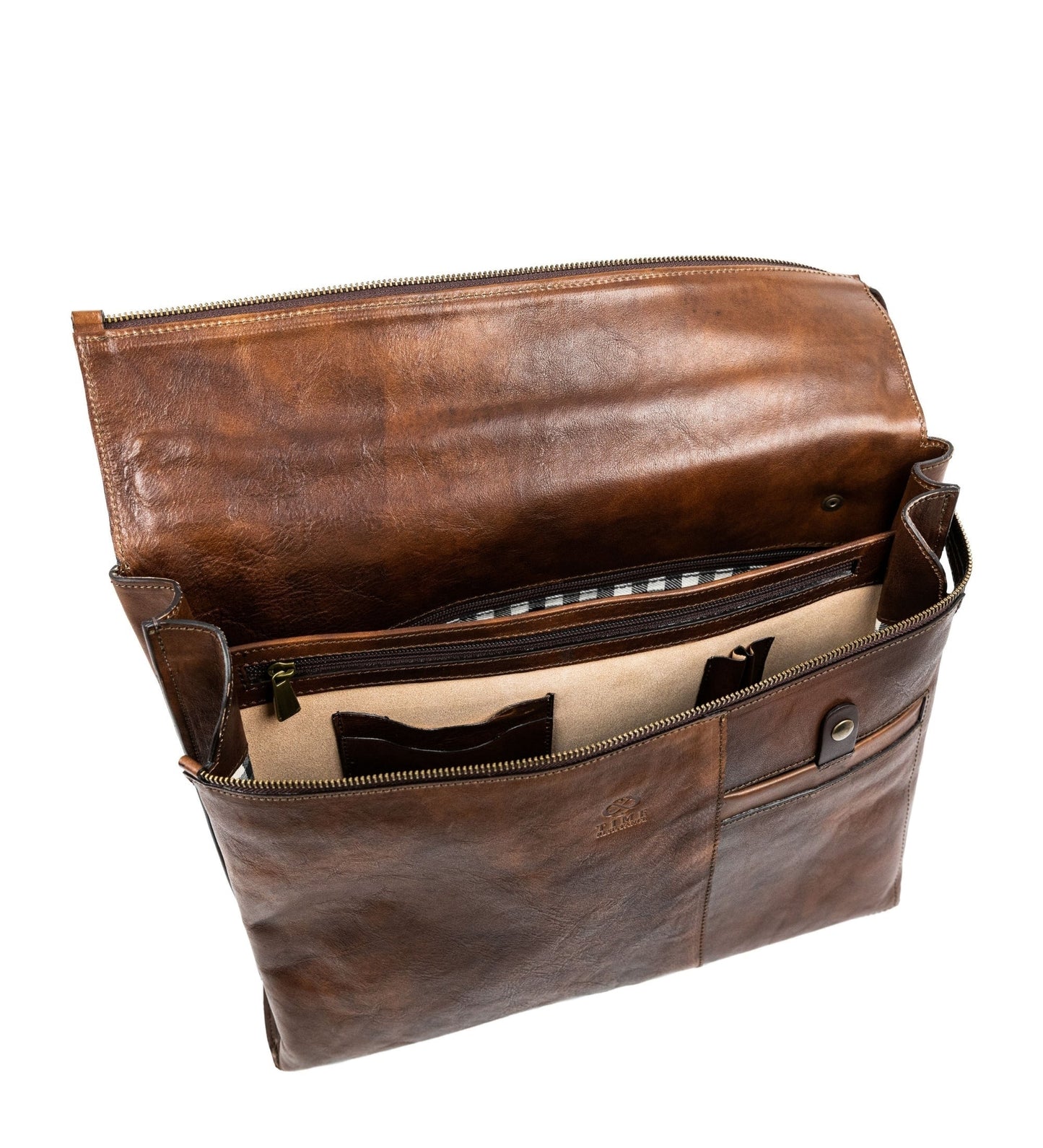 Sacoche en cuir marron pour ordinateur portable - From Here to Eternity