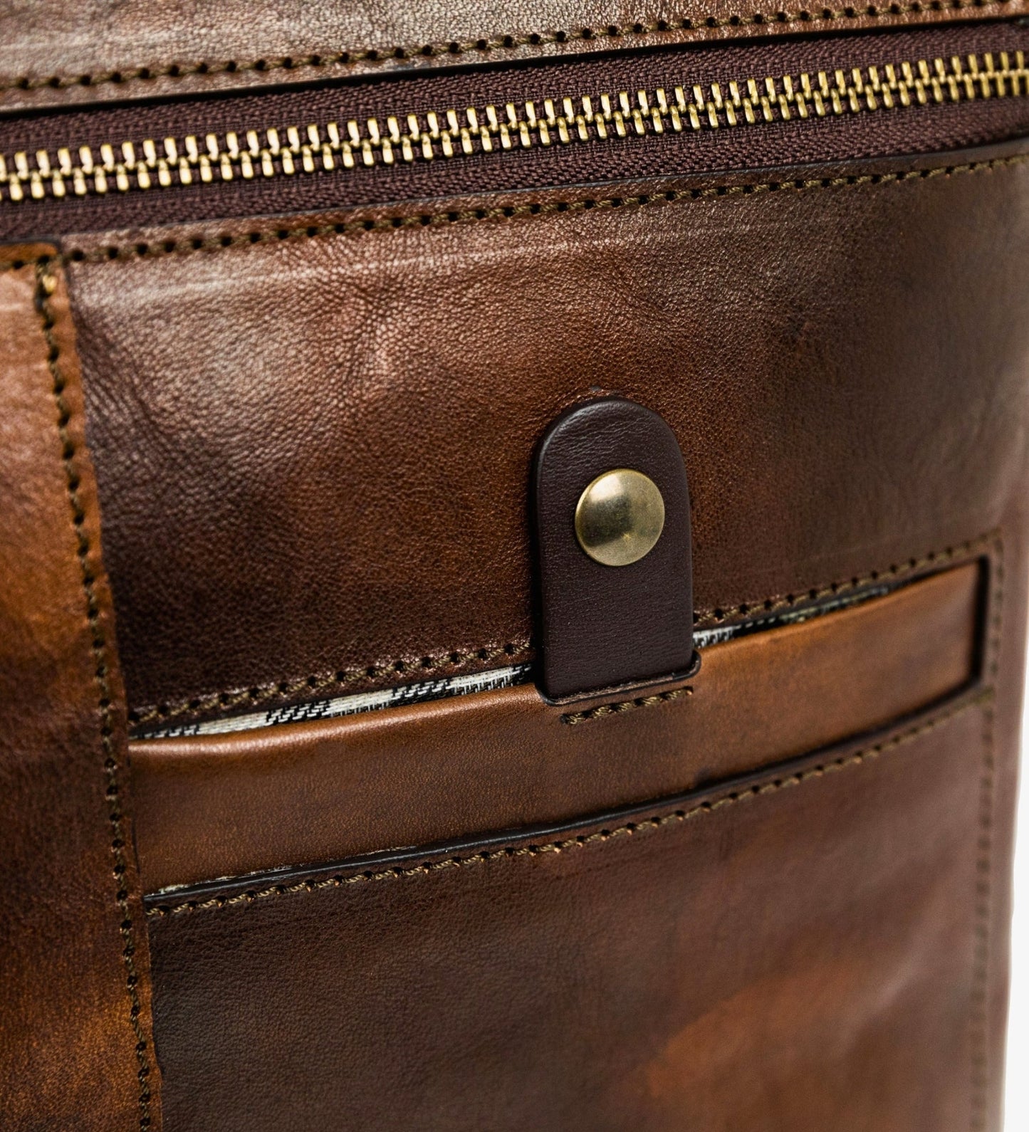Sacoche en cuir marron pour ordinateur portable - From Here to Eternity