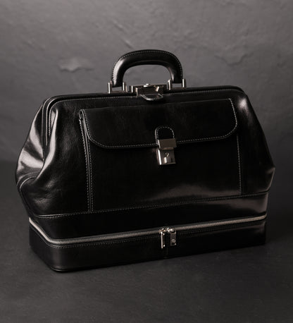 Doctor bag grande in pelle italiana - The Master and Margarita