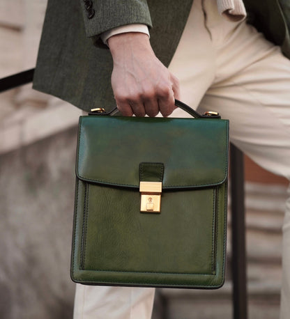Small Leather Briefcase - Walden