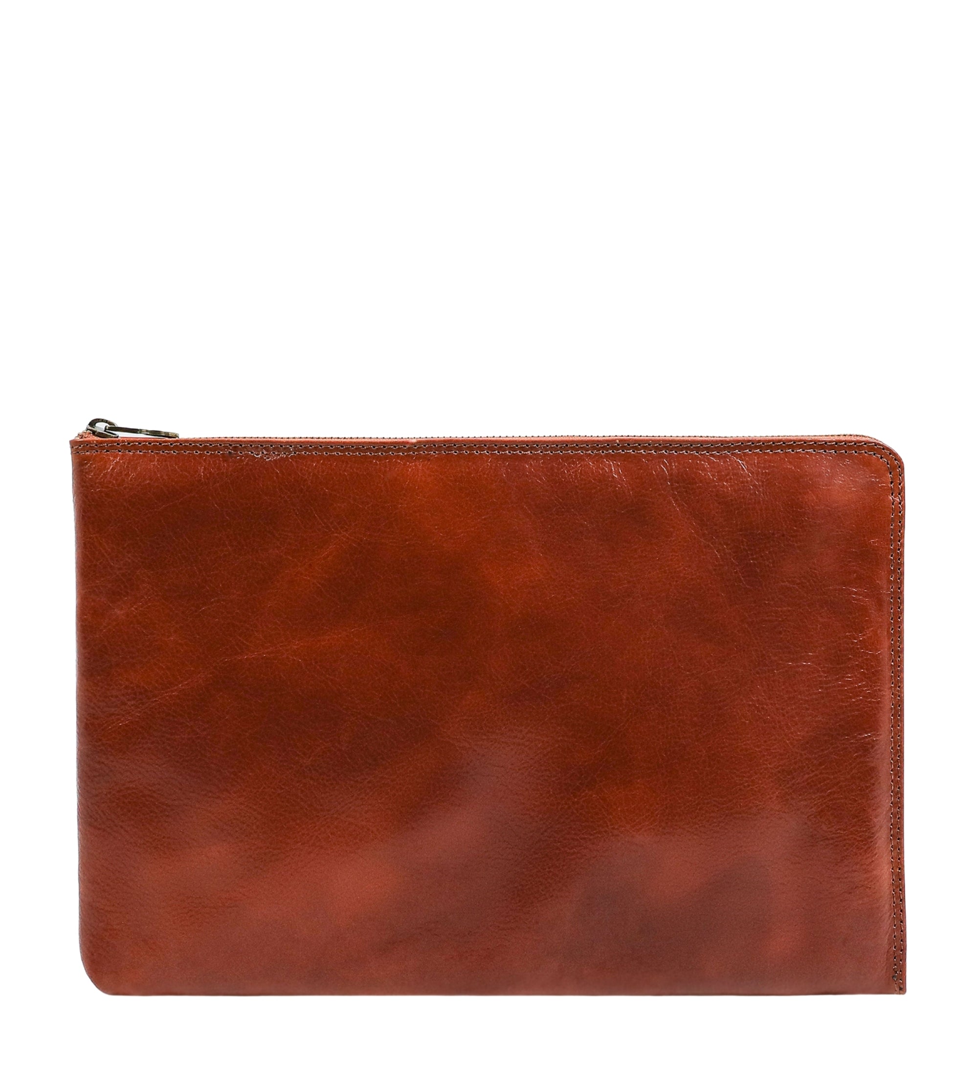 Large Leather Mens Clutch Purse - The Brothers Karamazov