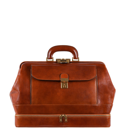 Doctor bag grande in pelle italiana - The Master and Margarita