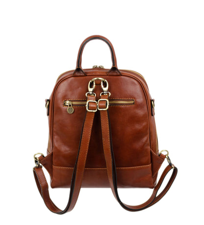 Sac à dos en cuir convertible pour femme - Regeneration