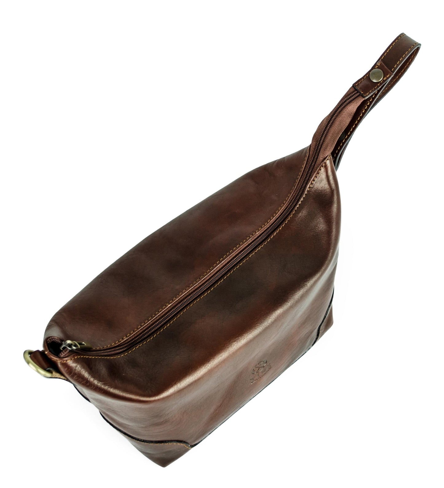 Trousse de toilette en cuir - Autumn Leaves
