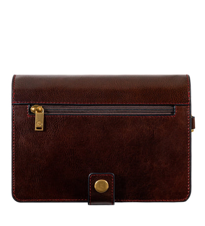 Pochette en cuir - Le Faucon maltais