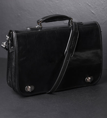 Sacoche en cuir pour ordinateur portable - Illusions