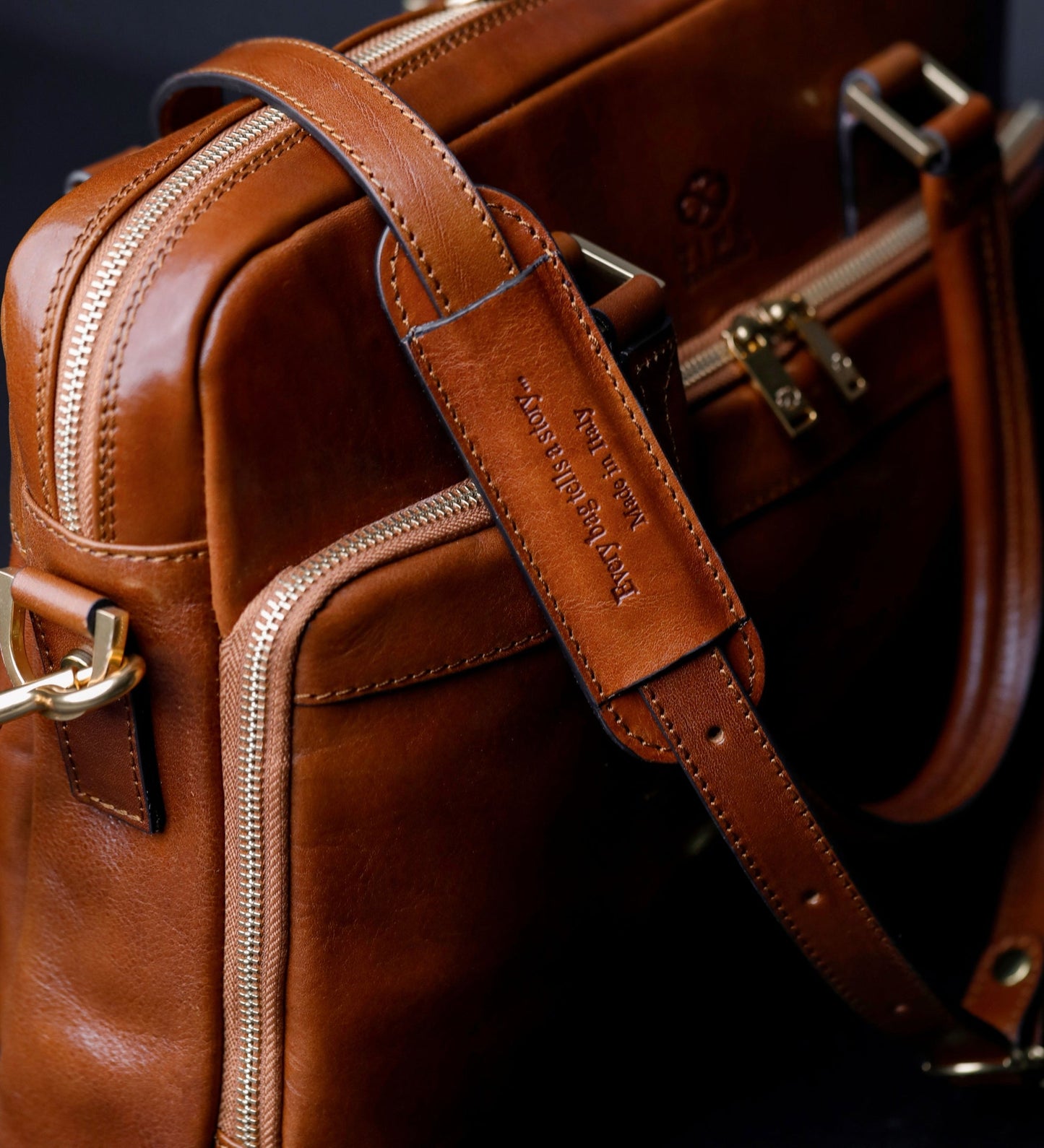 Sacoche en cuir pour ordinateur portable - Orlando