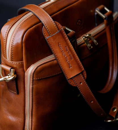 Sacoche en cuir pour ordinateur portable - Orlando