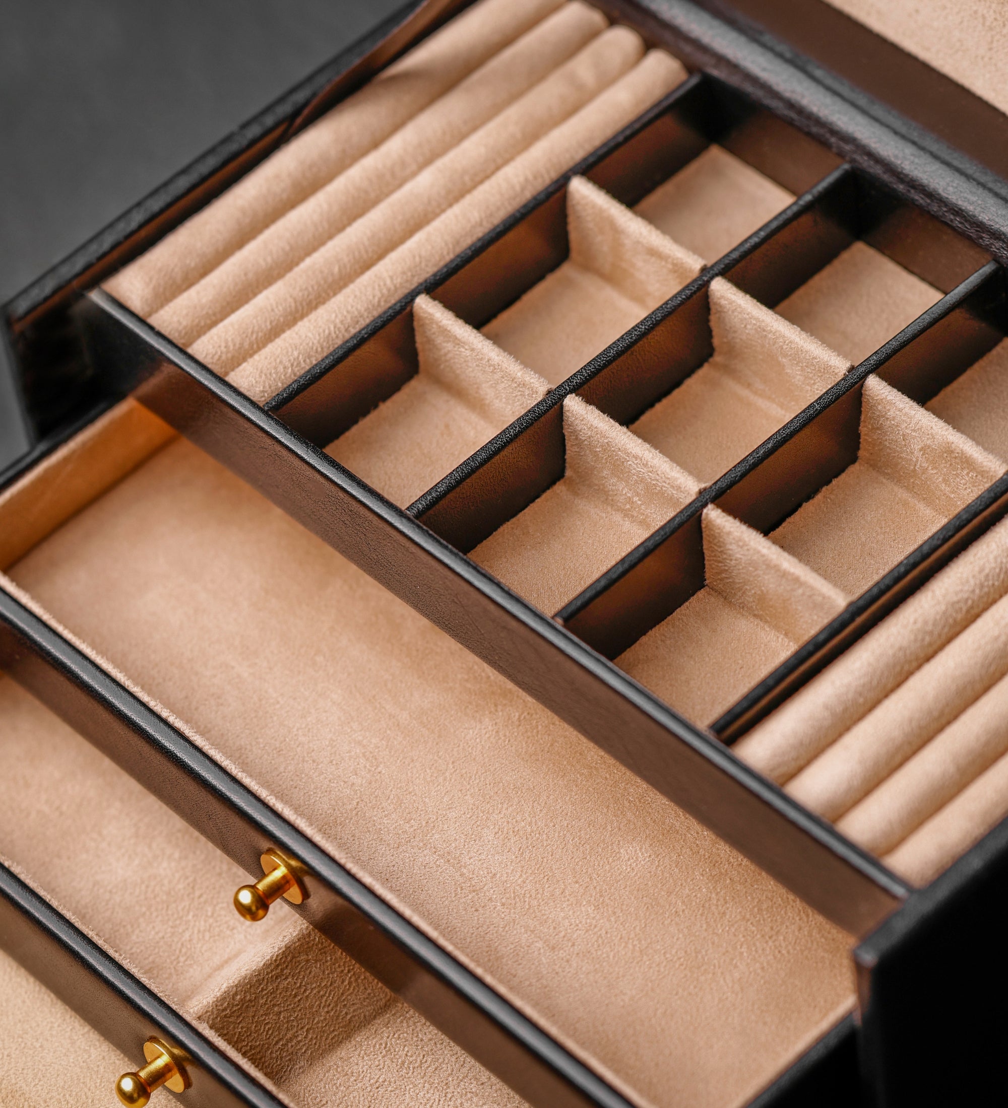 Leather Jewelry Box for Women - Beloved