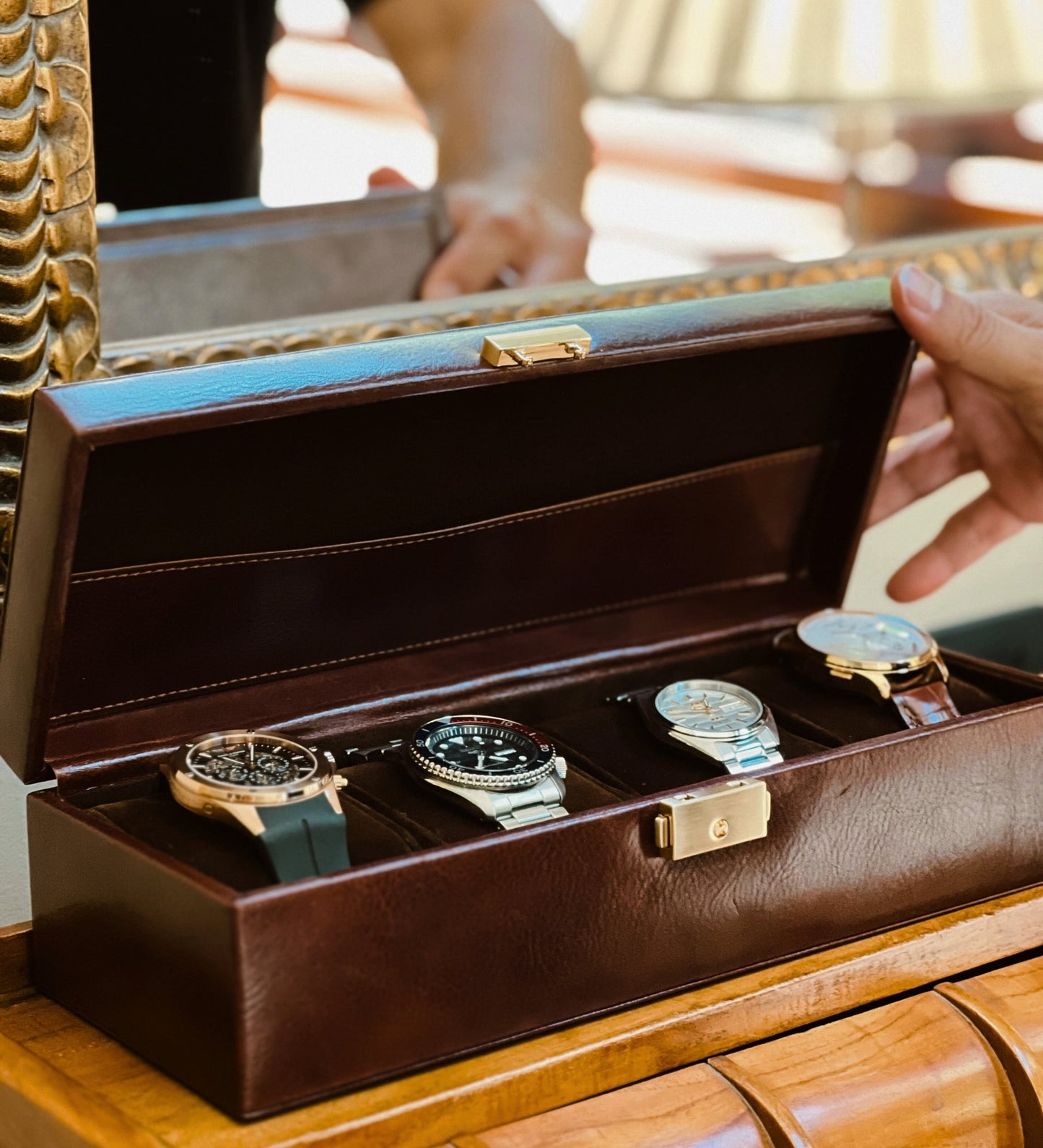 Boîte à montres en cuir - Herzog