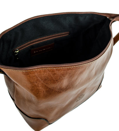 Trousse de toilette en cuir - Autumn Leaves