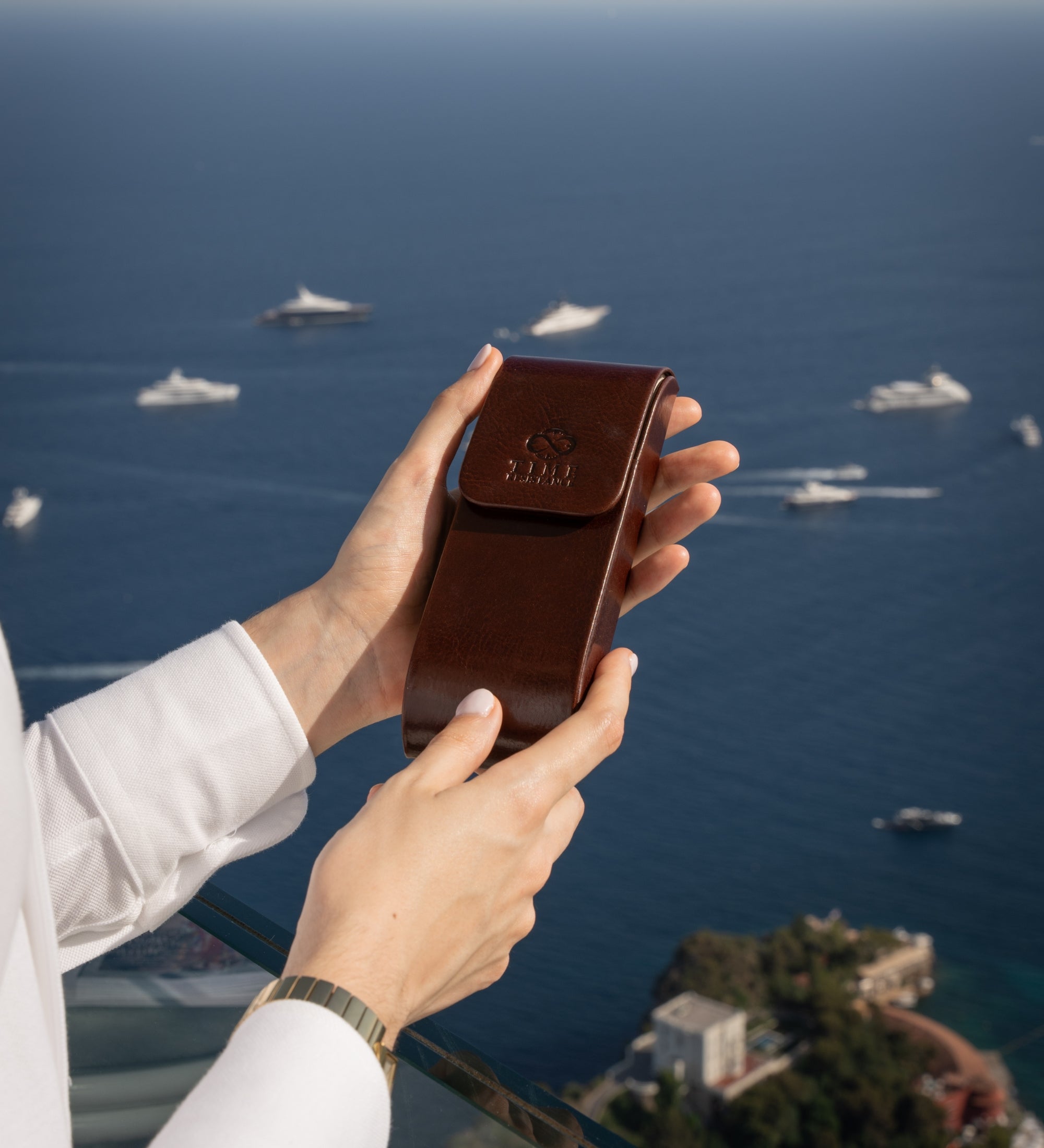 Leather Glasses Case for Women - The Sign of Four