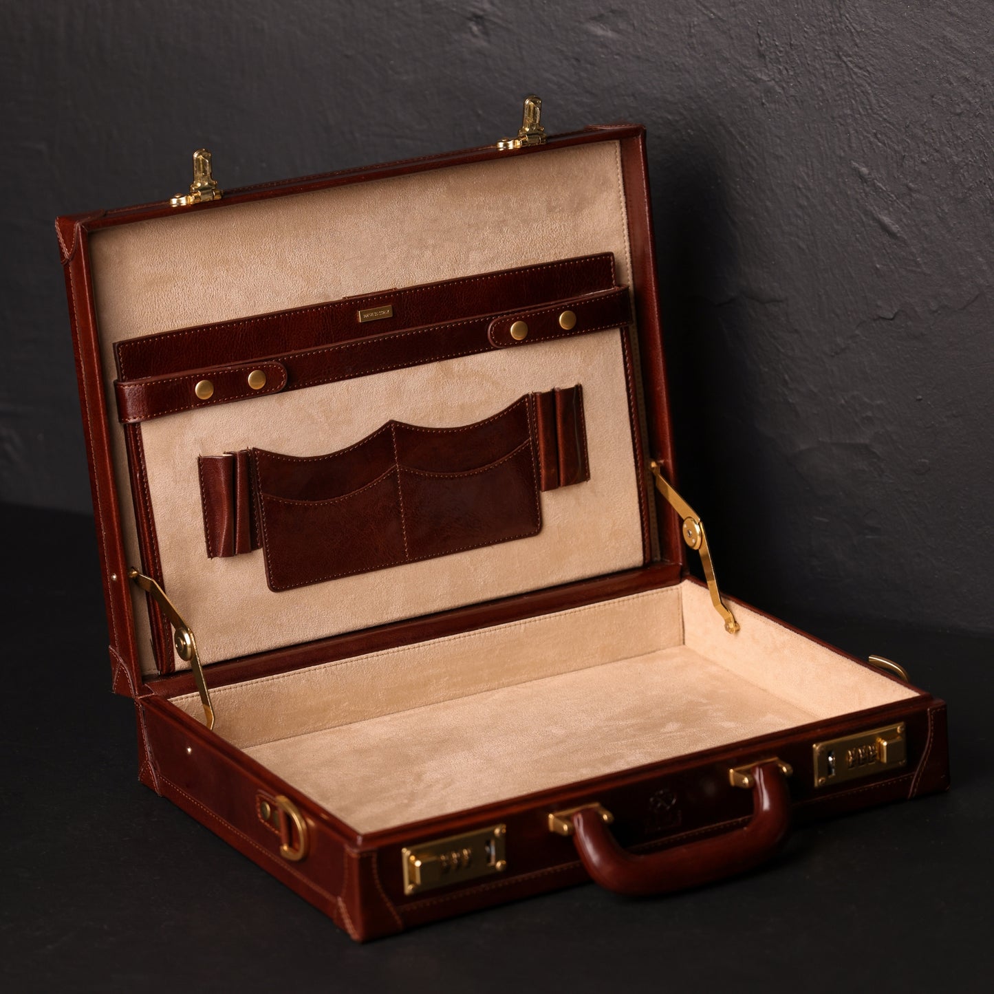 Leather Attaché Case Briefcase - A Legacy