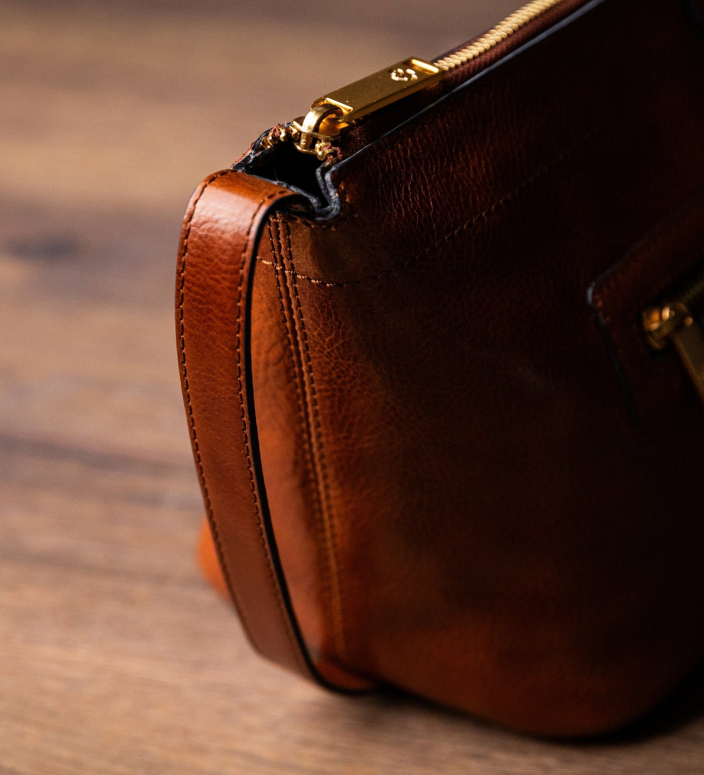 Trousse de toilette en cuir - Ragtime