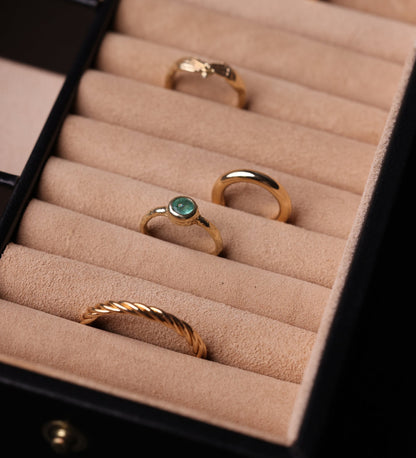 Boîte à bijoux et accessoires en cuir - The Line of Beauty