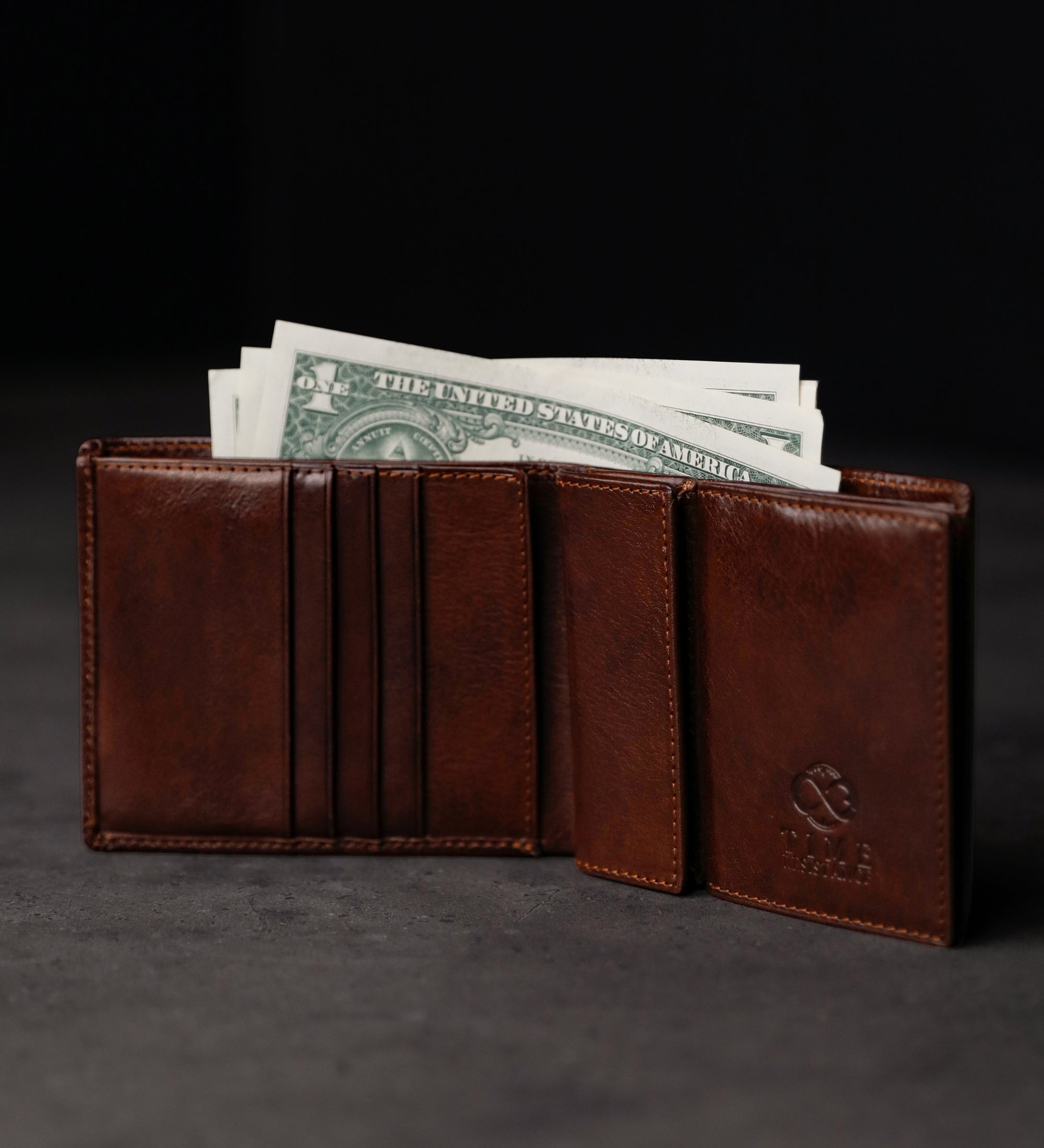 Leather Bifold Wallet - Daniel