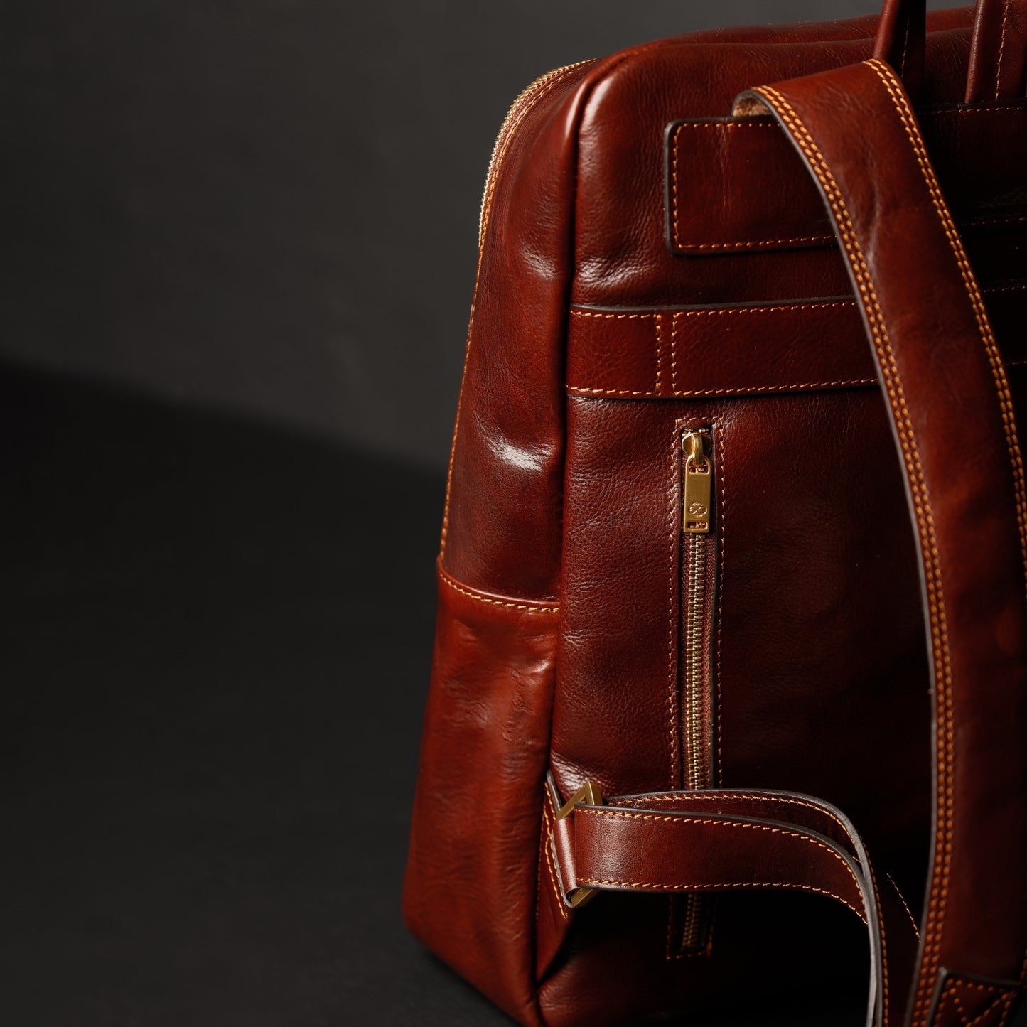 Large Leather Backpack for Men - The Divine Comedy