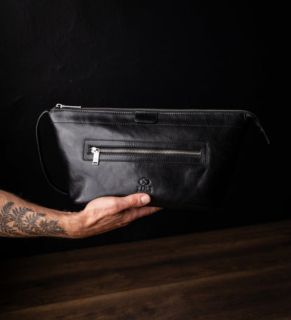 Trousse de toilette en cuir - Ragtime
