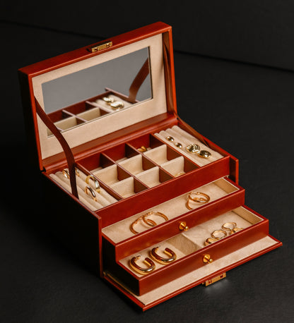 Leather Jewelry Box - Beloved