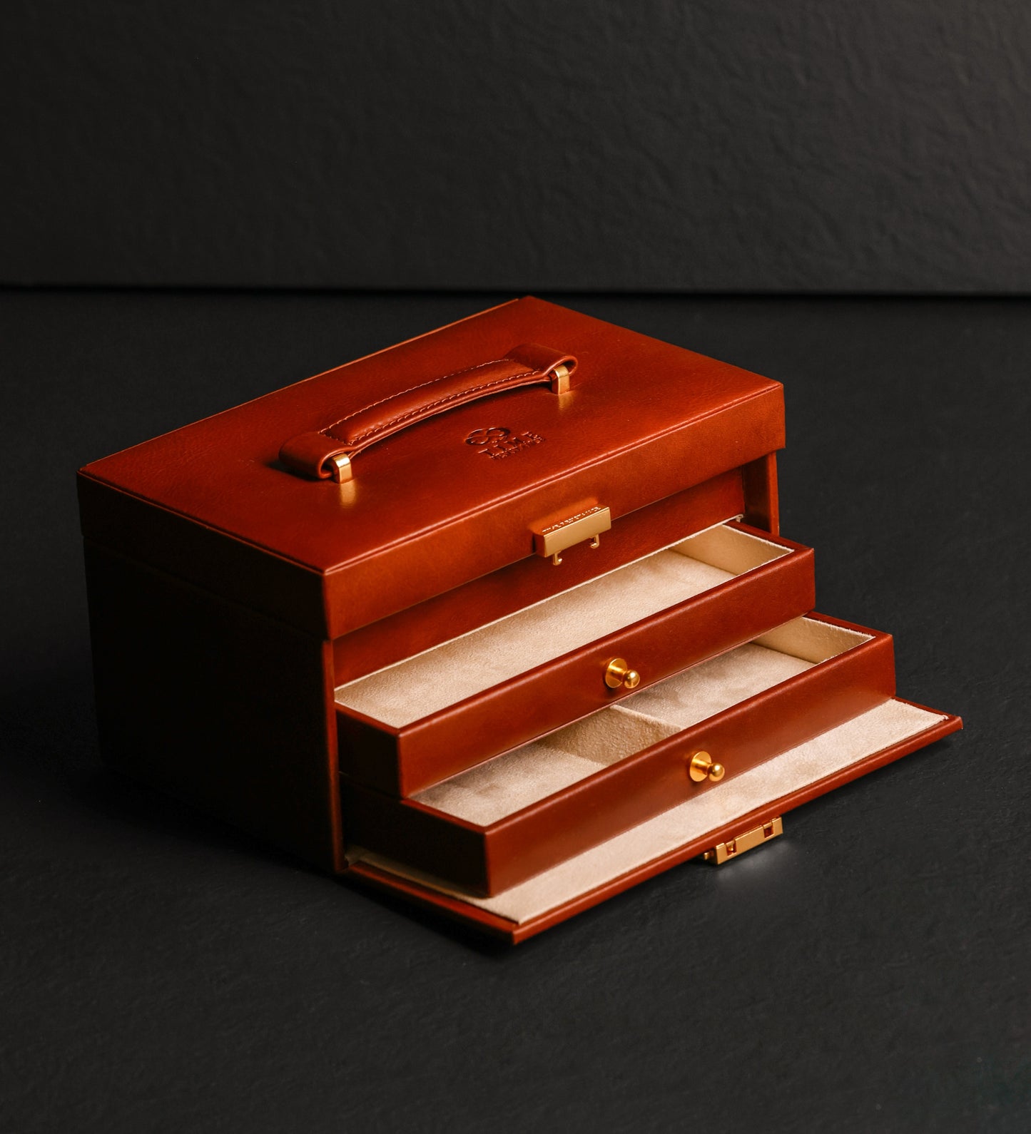 Leather Jewelry Box - Beloved