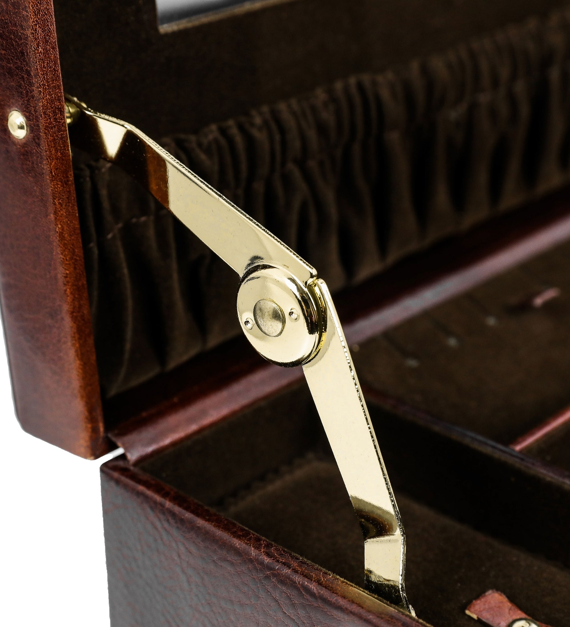 Large Leather Jewelry Box for Women - The Portrait of a Lady