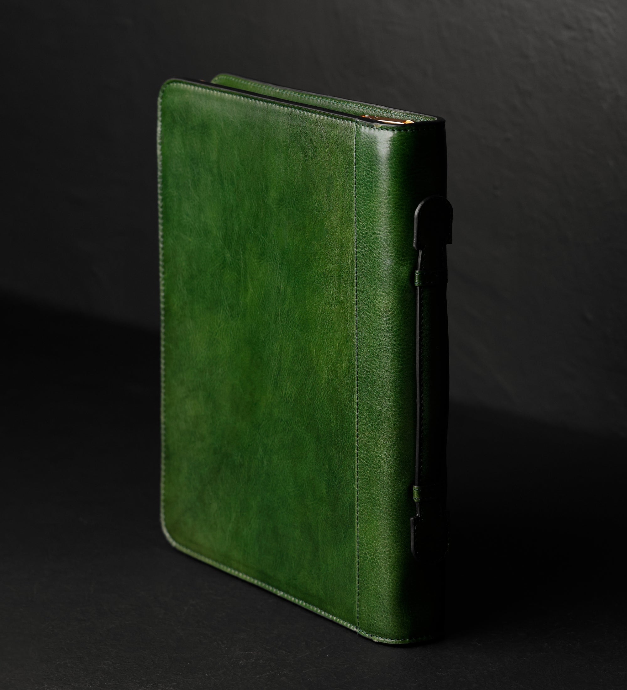 Womens Leather Portfolio with Binder - Joy in the Morning