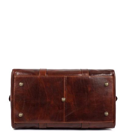Womens Small Leather Overnight Bag, Duffel Bag - The Ambassadors