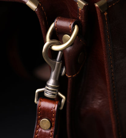 Sacoche en cuir pour ordinateur portable - Illusions