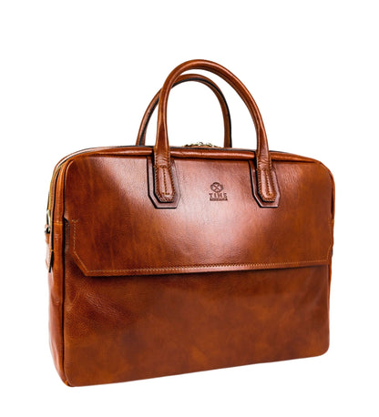 Grand sacoche en cuir pour ordinateur portable - Nostromo