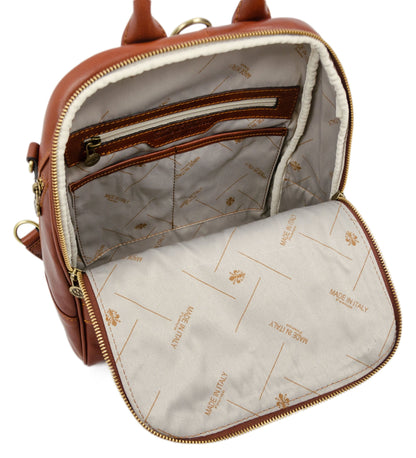 Sac à dos en cuir convertible pour femme - Regeneration