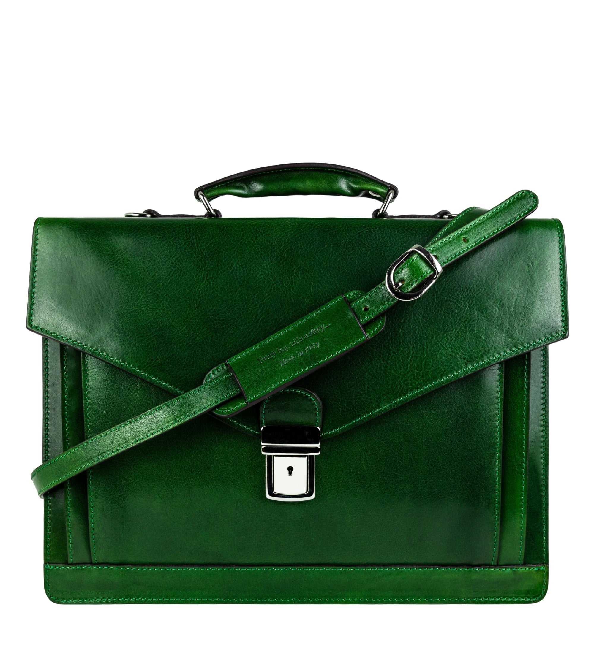 Classic Design Leather Briefcase - The Magus