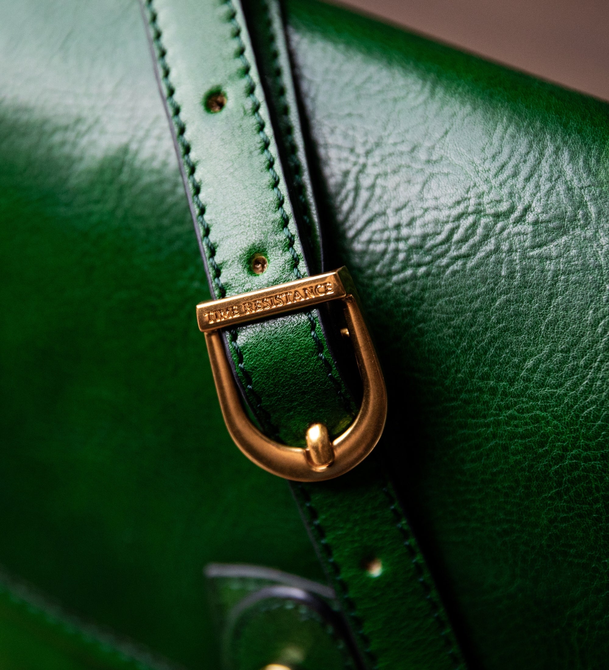 Womens Leather Saddle Bag - Women In Love