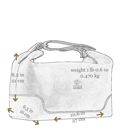 Trousse de toilette en cuir - Autumn Leaves