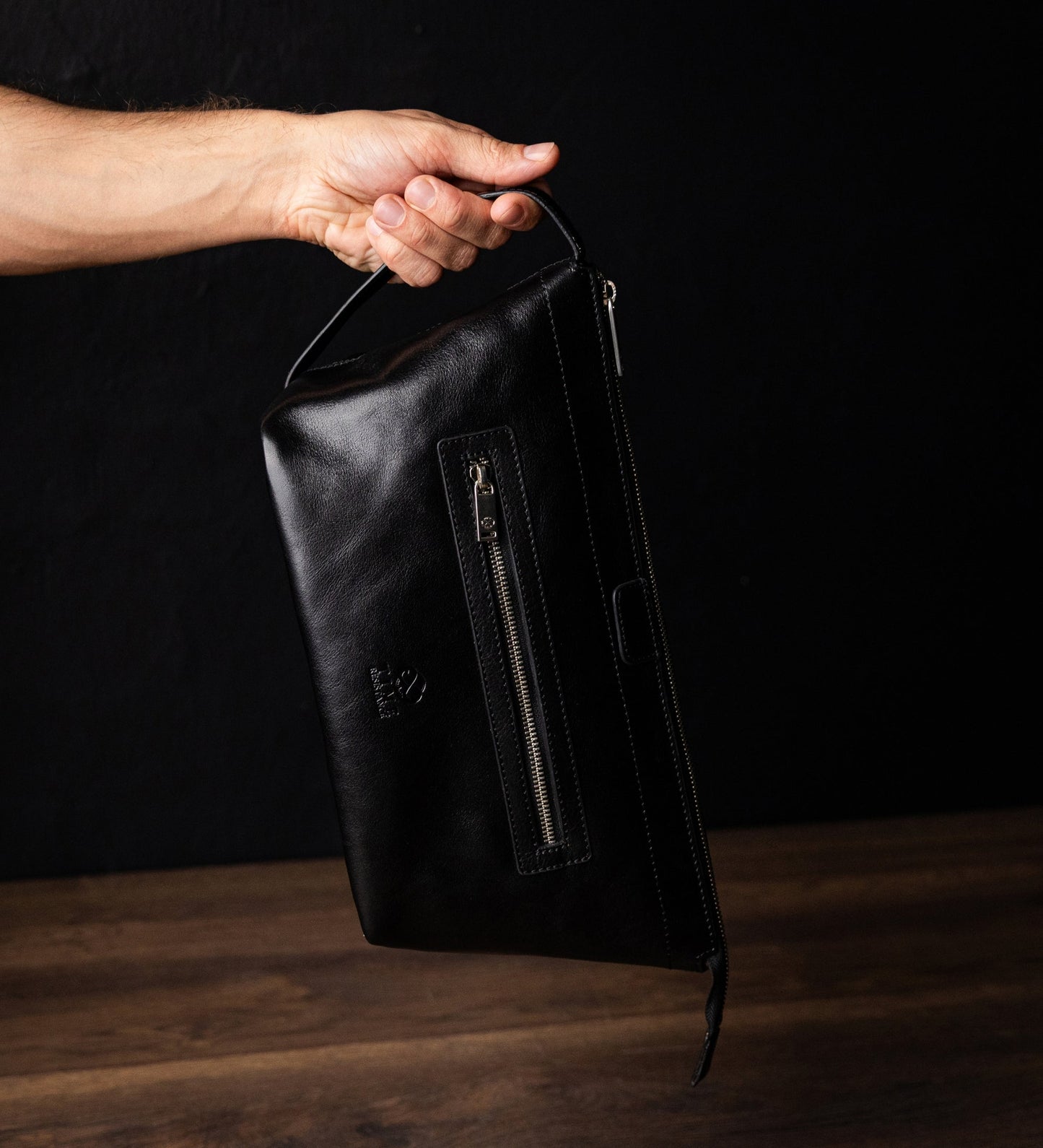 Trousse de toilette en cuir - Ragtime