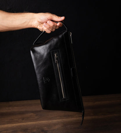 Trousse de toilette en cuir - Ragtime
