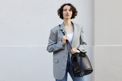 Leather Tote Bag - Light In August For Women Time Resistance   