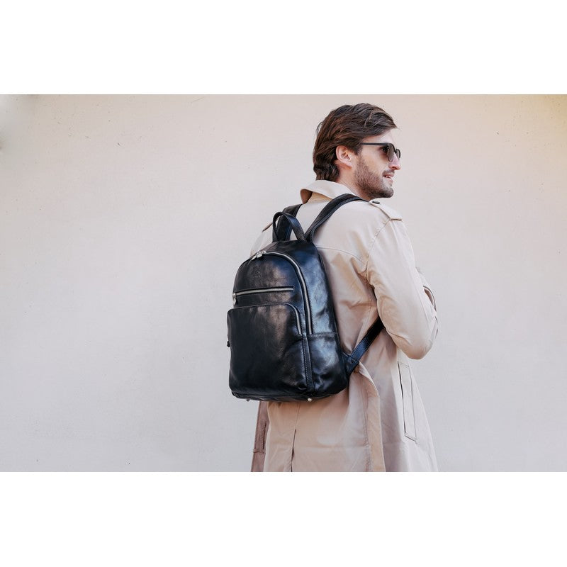 Leather Backpack - I, Claudius Backpack Time Resistance   