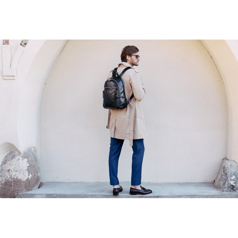 Leather Backpack - I, Claudius Backpack Time Resistance   