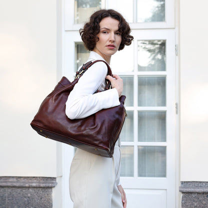 Leather Handbag - The Betrothed For Women Time Resistance   