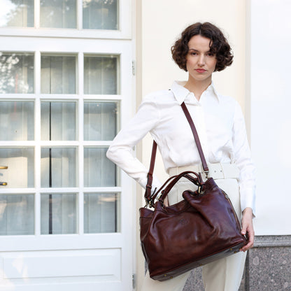 Leather Handbag - The Betrothed For Women Time Resistance   